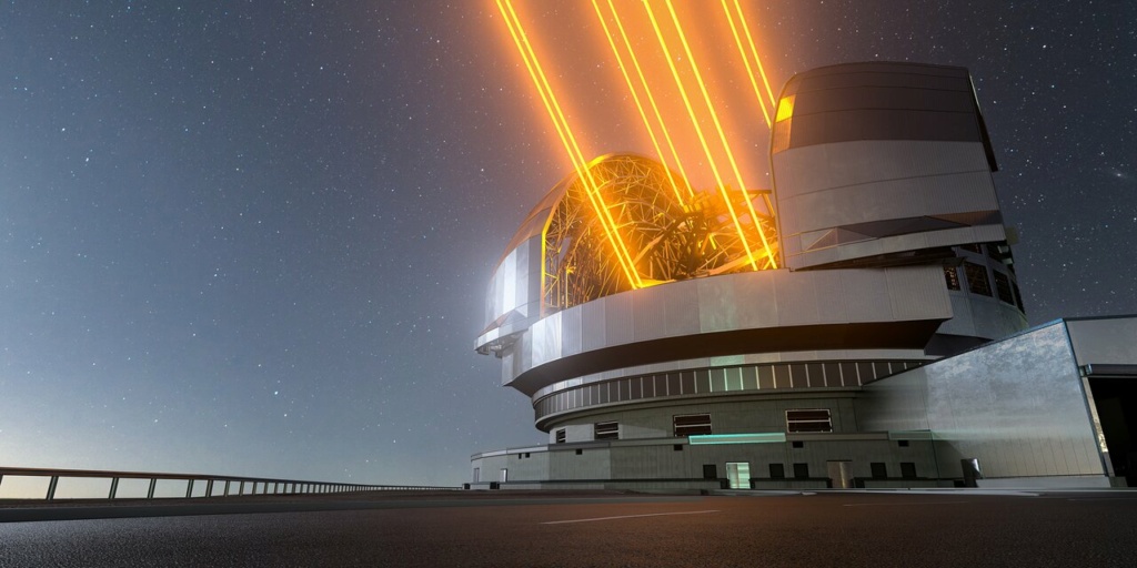 ELT - Extremely Large Telescope de l'ESO Elt4k-10