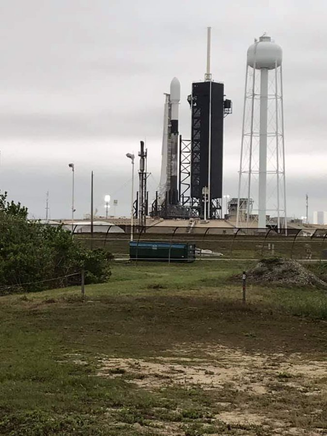 Falcon 9 (Starlink v1.0 L6) - KSC - 22.4.2020 Starli10