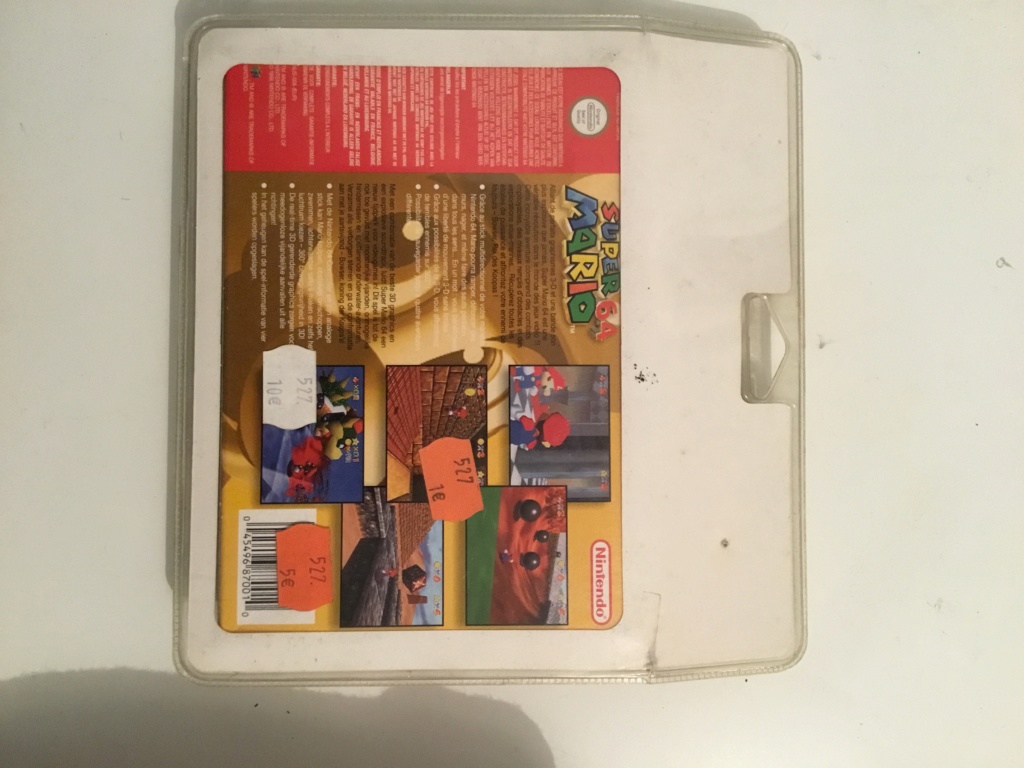Super Mario 64 PAL sous blister officiel Nintendo 78865d10