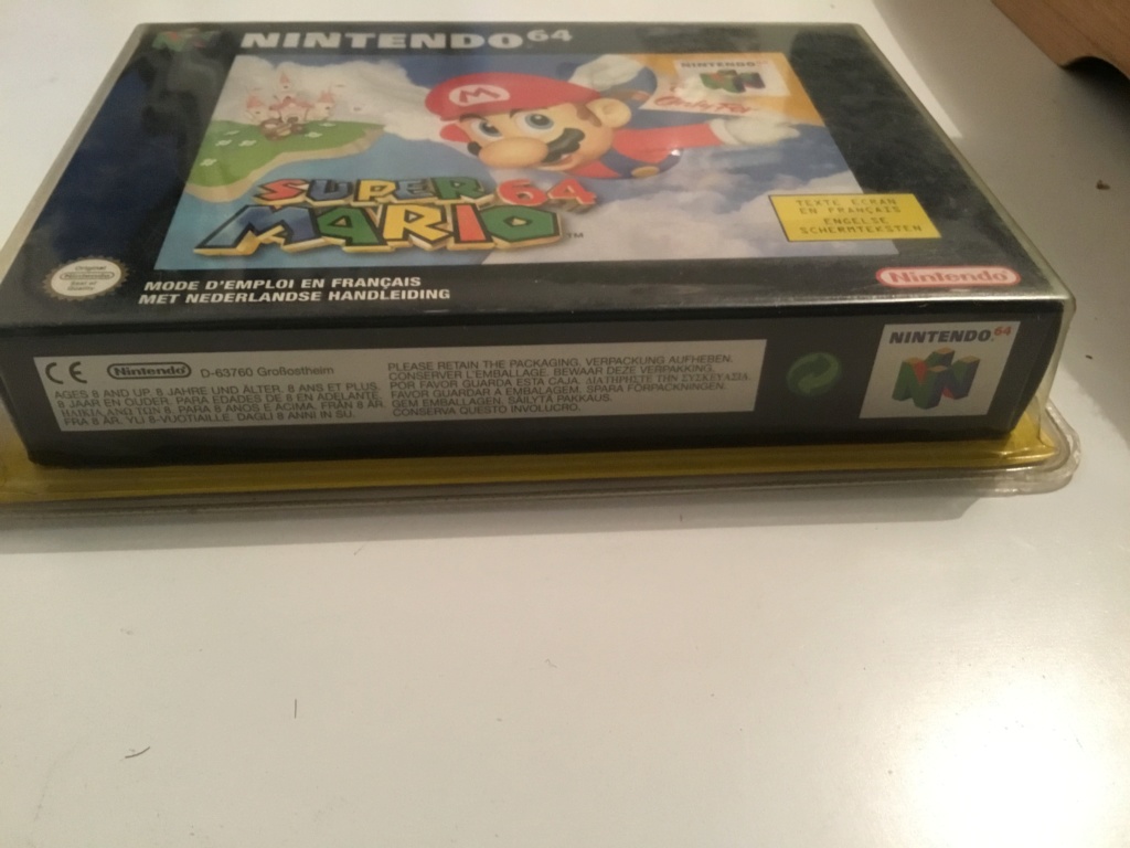 Super Mario 64 PAL sous blister officiel Nintendo A67b2f10