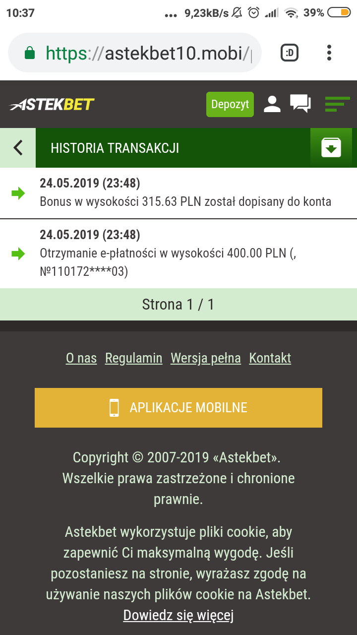 Astekbet bonus 100 euro - Page 7 Screen14