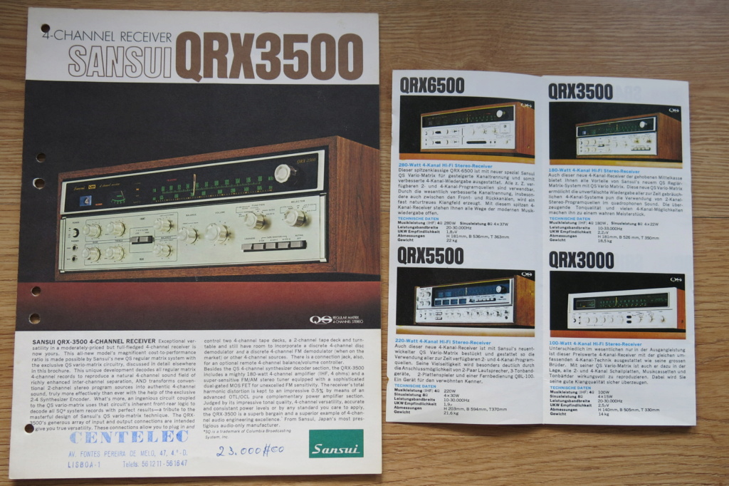 Restauro de Receiver Sansui QRX - 3500 Img_3427