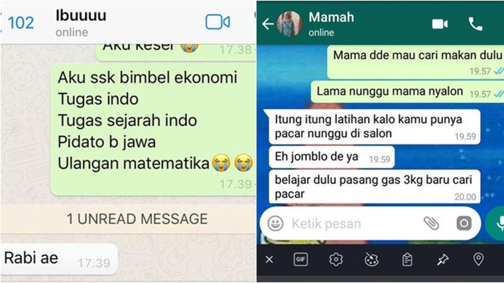 7 Balasan Chat Emak ke Anak Ini Bikin Tepuk Jidat 02676610