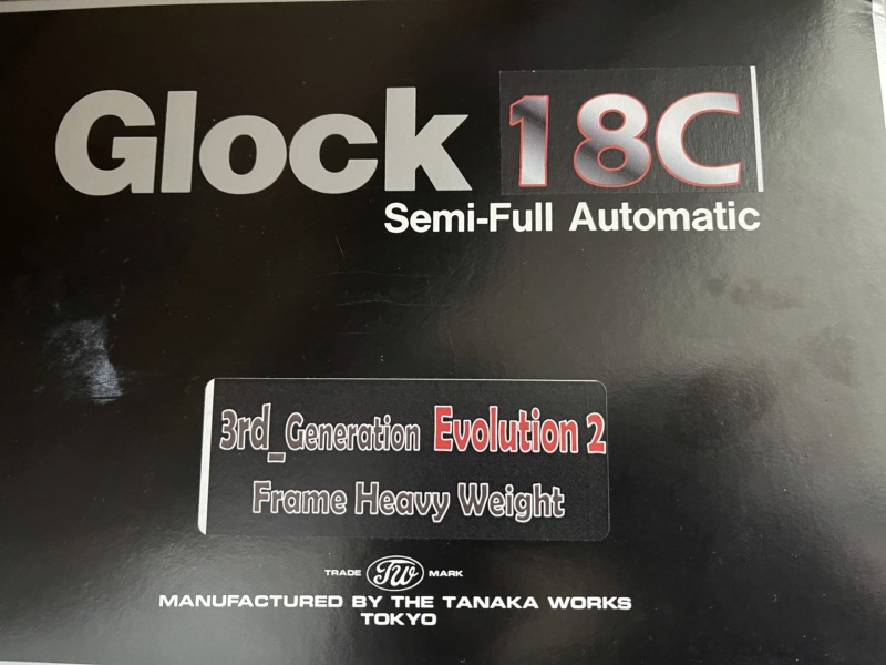 Tanaka Glock 18c slide crack  97497510