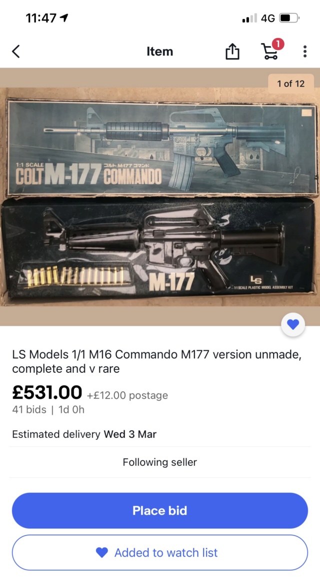 L&S Model gun kits for sale on ebay UK! Af630210