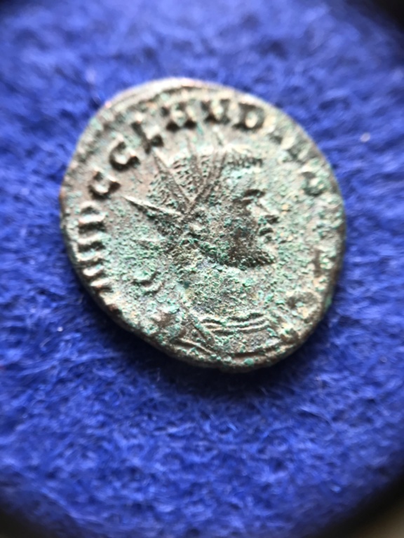 Antoniniano de Claudio II tipo FIDES EXERCI ceca de Roma. Antoni11