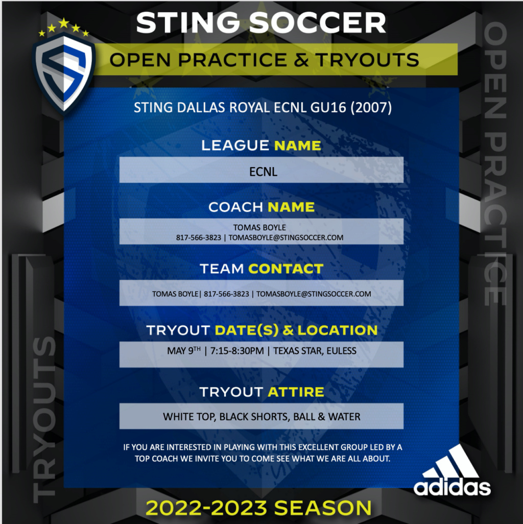 STING ROYAL ECNL 07 (BOYLE) **NEW TEAM** Screen18