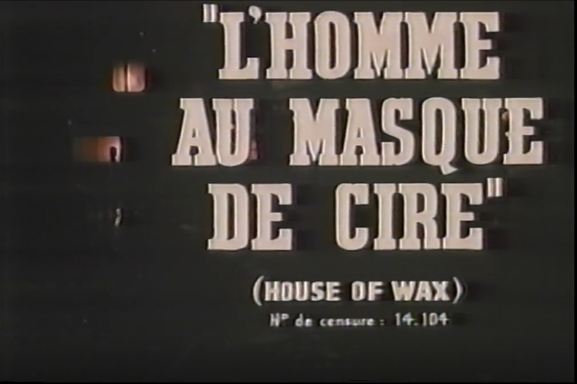 L'Homme au Masque de Cire (André de Toth, 1953) Cire110