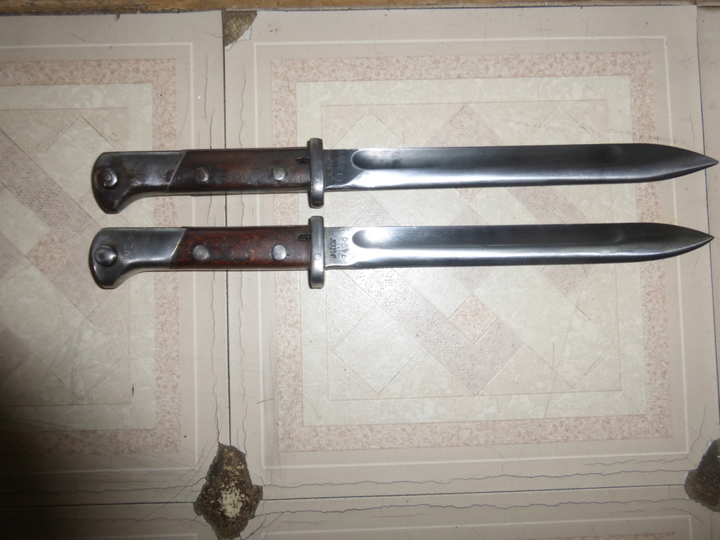 2 baionnettes Mauser Polonaises Perkun wz24 P1030213