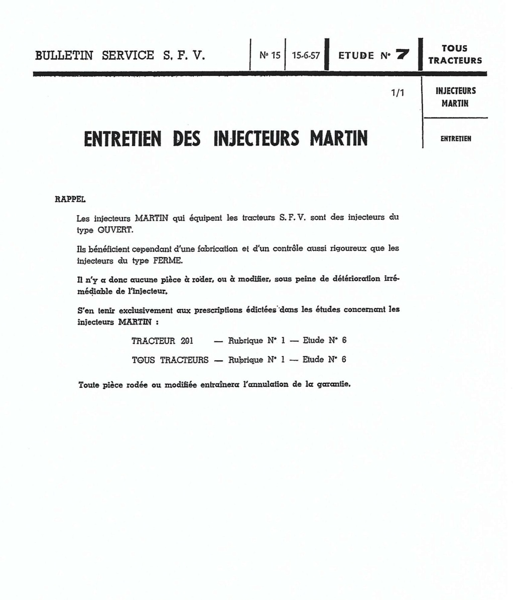 Injecteur Martin 18350 E710