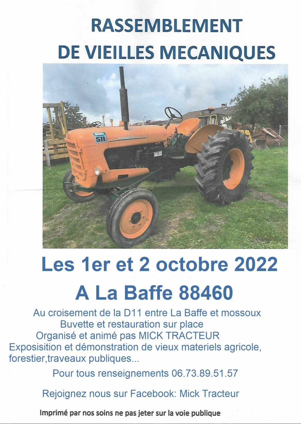 2022/10/01 & 02-La Baffe-Mossoux: rassemblement de vieilles mécaniques (88) Mick-a10