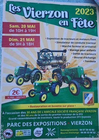 Saint-Germain-le-Fouilloux. Les vieux tracteurs à l'honneur dimanche 11  juin 2023