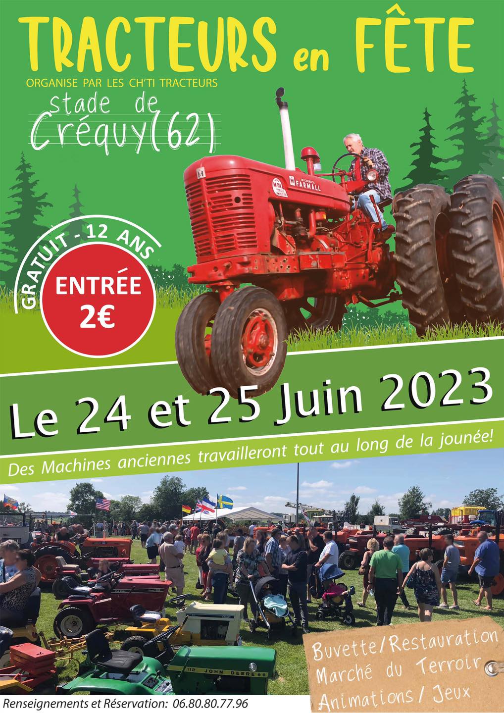 2023-06-24 & 25 à Crécy (62) Tracteurs en fête Tracte14