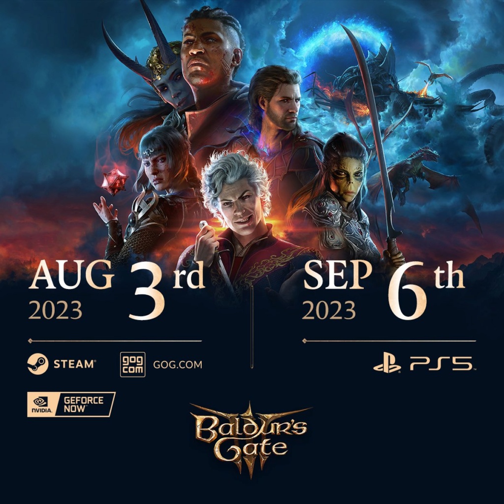 ارتفاع كبير جدًا في الطلبات المسبقة على لعبة Baldur’s Gate 3 نسخة PS5 والقادمة في 6 سبتمبر 2023 بعد الانطباعات الإيجابية عن اللعبة.  علمًا بأن اللعبة مُعلنة لجهاز PS5 فقط من أجهزة الكونسول للجيل الحالي. F23hnp10