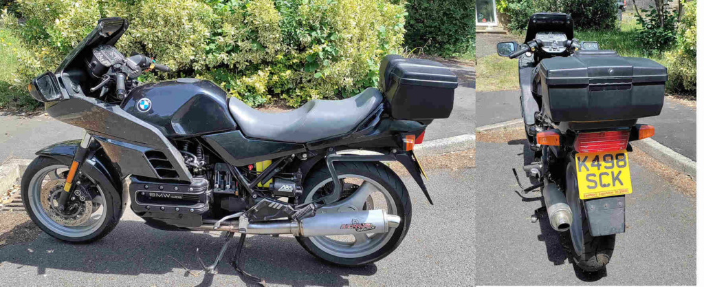 K100RS 16V 1992 for sale, Berkshire, UK Kbike111