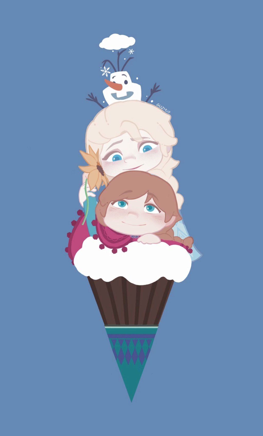 fanart - Elsa et Anna | Fan-arts, montages et autres images en tout genres  - Page 7 20230912