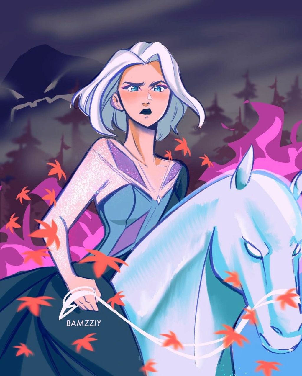 elsa - Elsa | Fan-arts, montages et autres images en tout genre - Page 26 8461a610