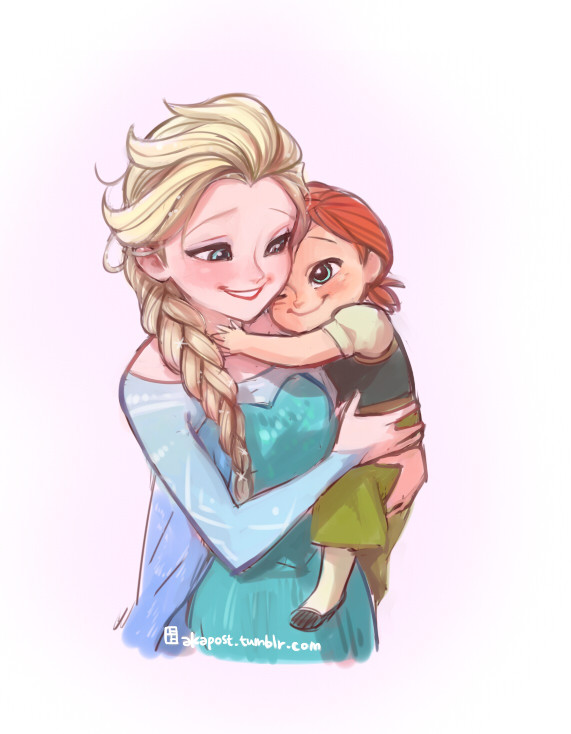 Elsa et Anna | Fan-arts, montages et autres images en tout genres  - Page 5 Tumblr16