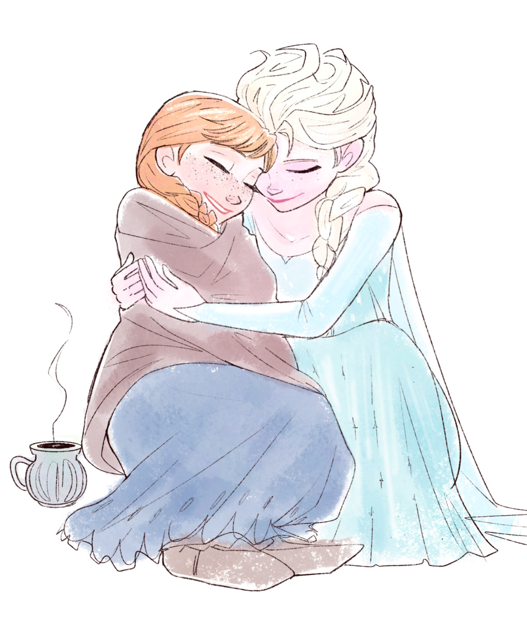 Elsa et Anna | Fan-arts, montages et autres images en tout genres  - Page 8 Tumblr55