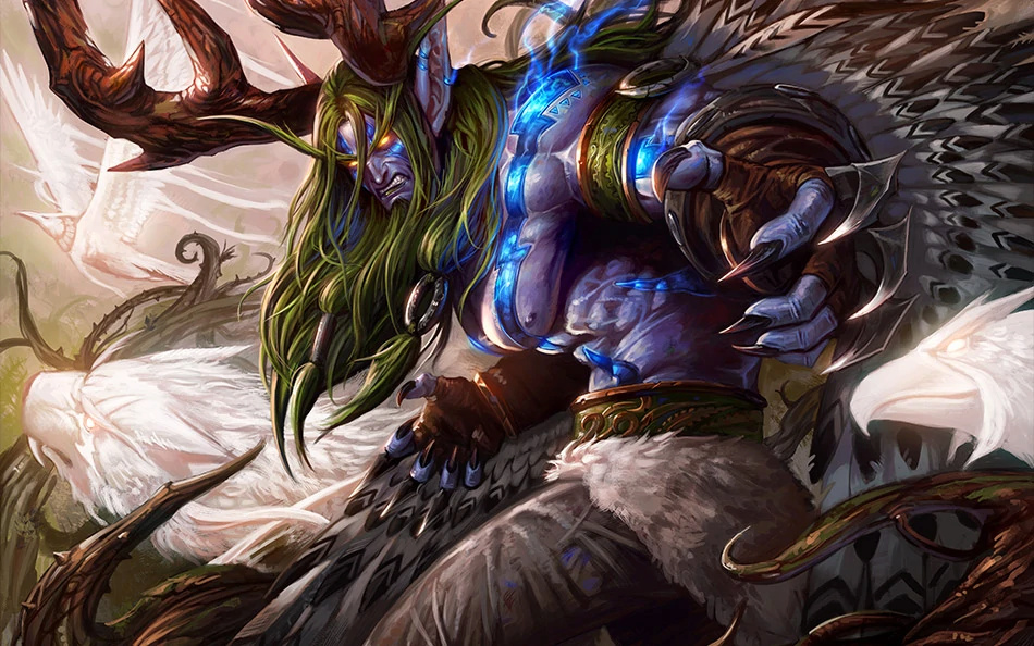Warcraft: Tộc Elf và ba nhân vật Fandral Staghelm, Illdian Stormrage, Sylvanas Windrunner 7cdded10