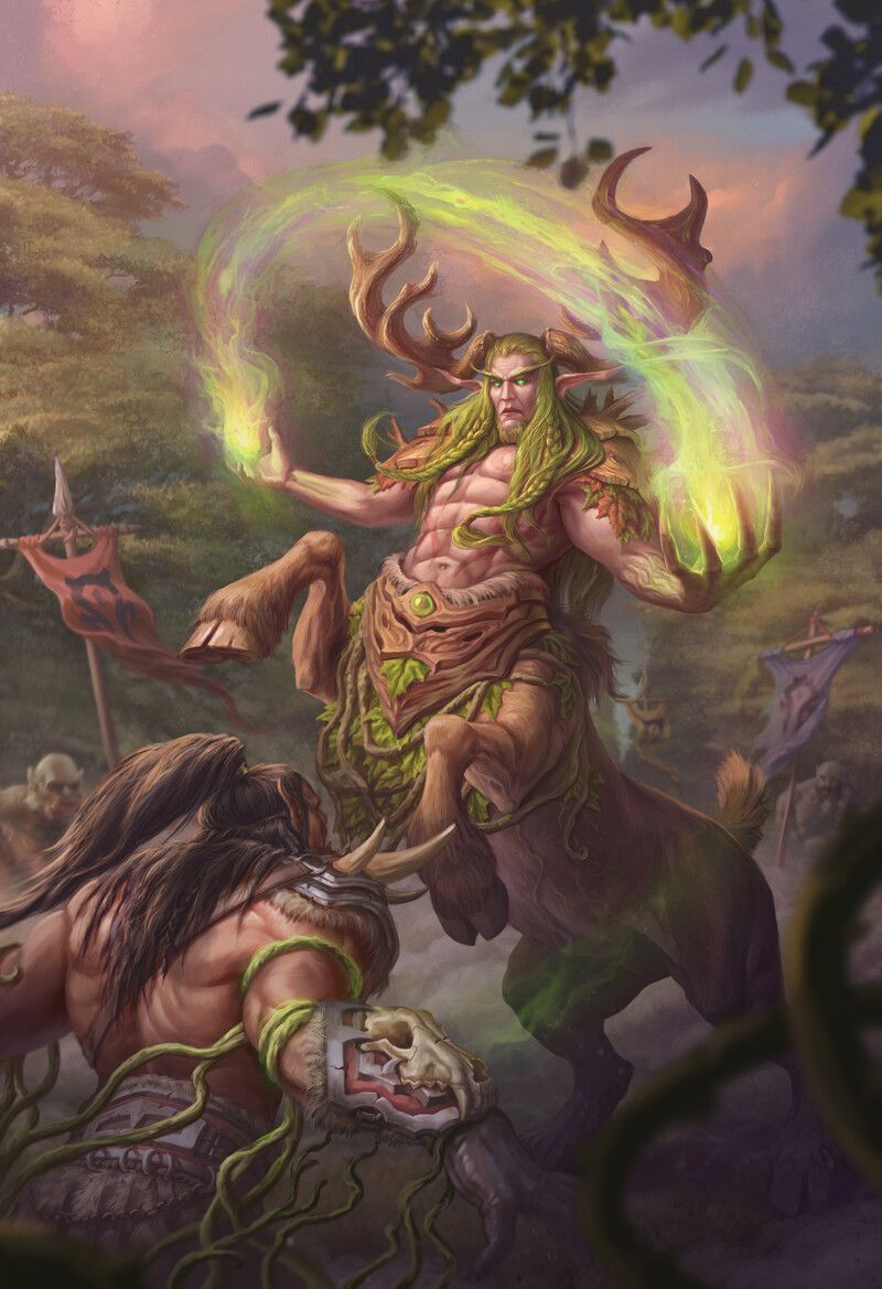 Warcraft: Hình ảnh và tiểu sử Cenarius – Á thần cai quản thiên nhiên Night Elf 85c28110