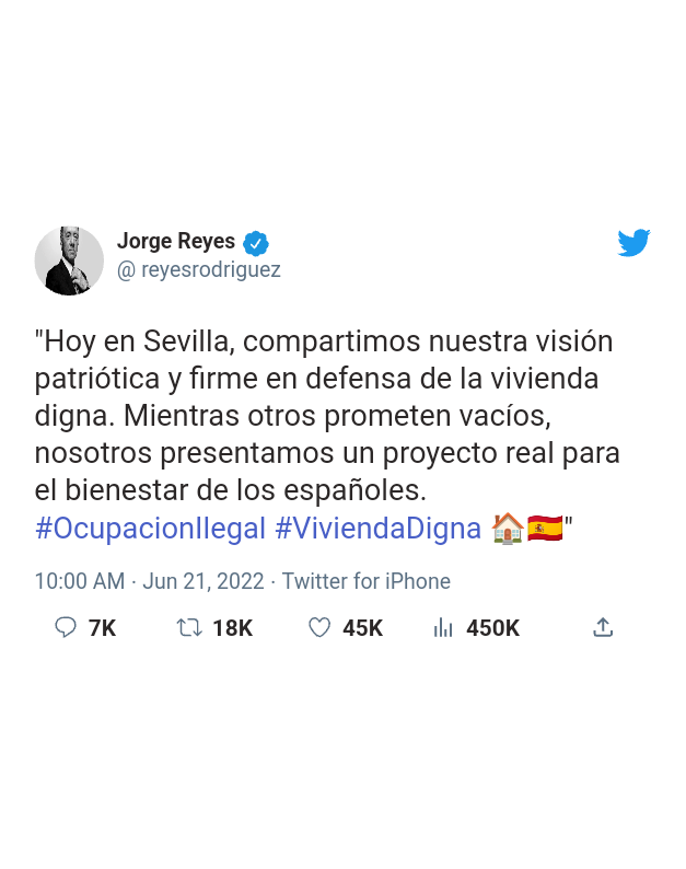 @reyesrodriguez | Redes sociales oficiales de Jorge Reyes - subportavoz de Frente Nacional. Tweet-10