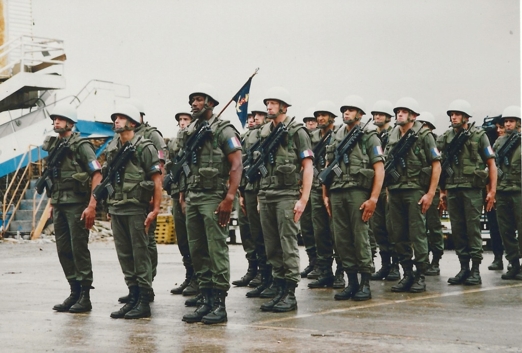 1er compagnie de combat du 2 RIMa Sarajevo 1992-1993. Photor13