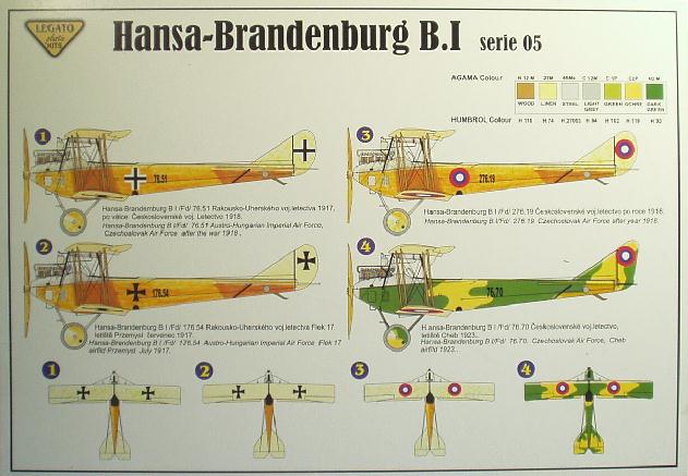  Hansa-Brandenburg B1 Legato au 72ème Deco10