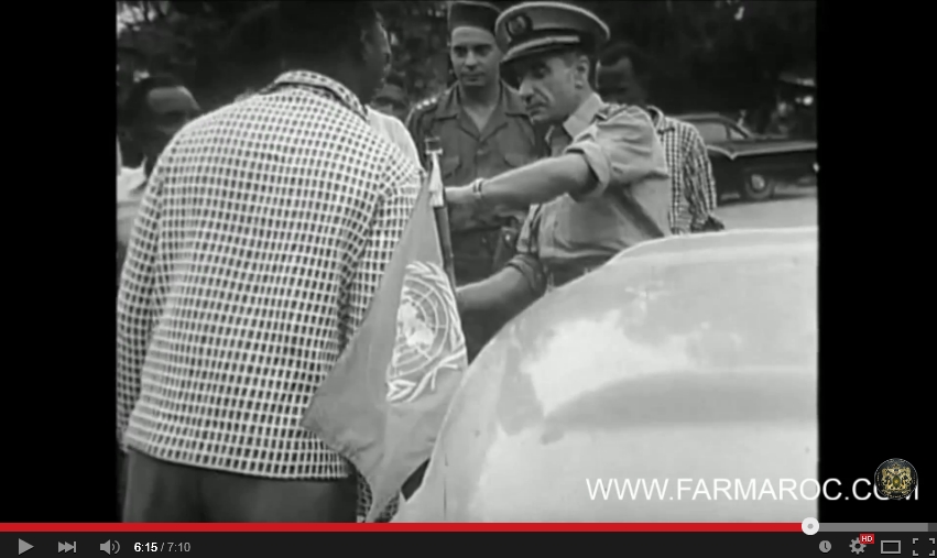 Les FAR sous feu SM le roi Mohammed V - 1956 à 1961  Clipbo12