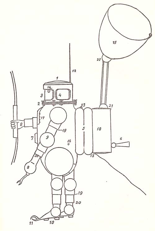 Scaphandre spatial - Space suit Untitl39