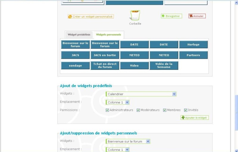 gestion des Widgets Fa-wid10