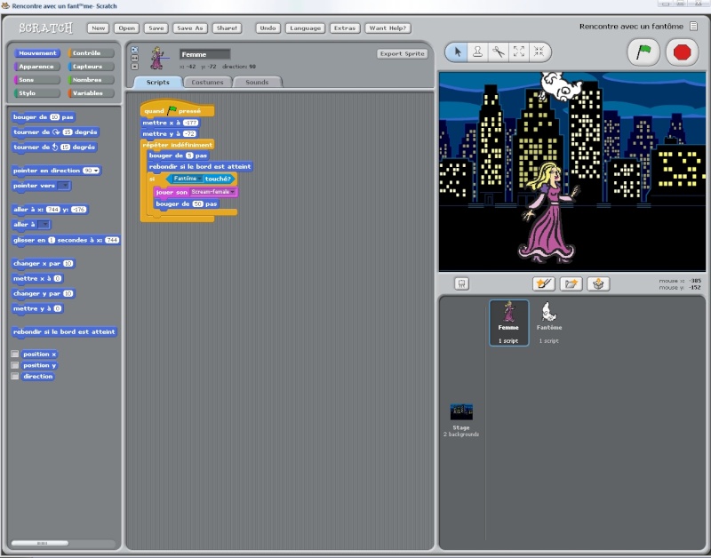 créer une animation facilement/Scratch Scratc11