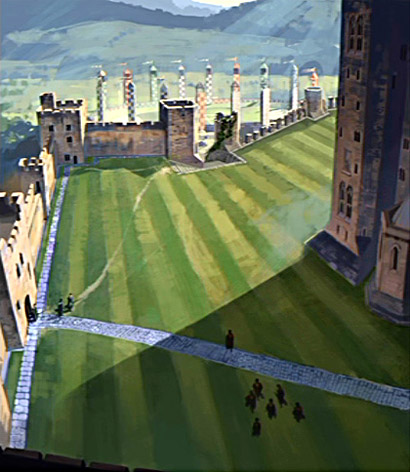 Description du Pitch de Quidditch pour les cours Grass_10