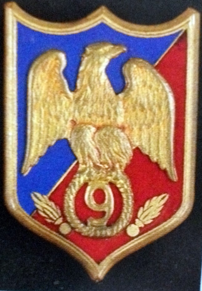 La 9ème légion de la Garde - prise d'armes à Rabat (Maroc) 1941 Insign10