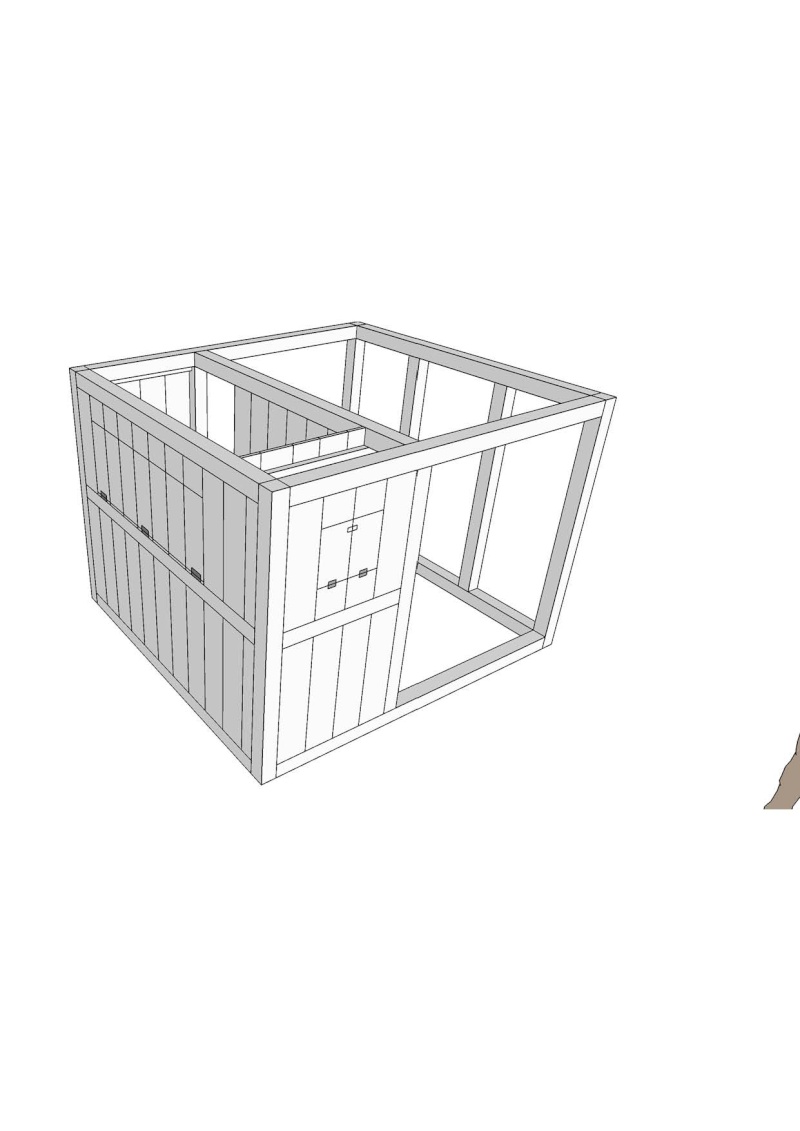 Projet de poulaillers pour séparer mes races Poulai13