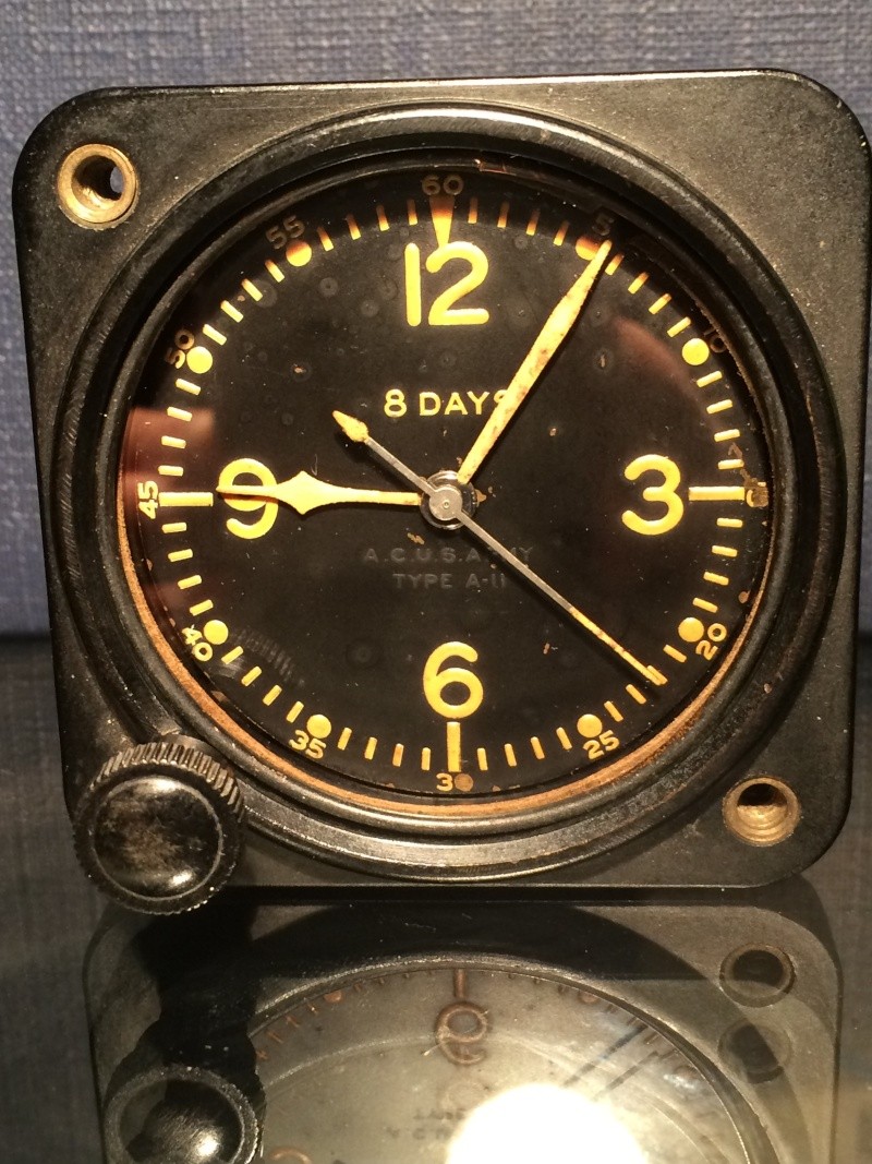 Montre de bord USAAF Elgin type A-11 de 1943 01912