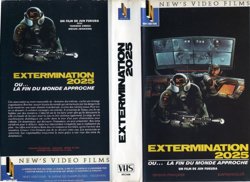 recherche VHS originale de plusieurs godzilla Exterm10