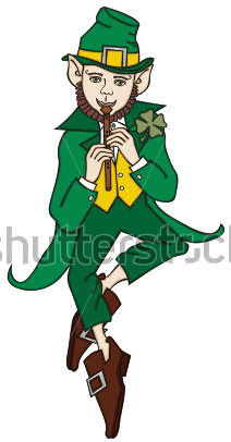 LE LEPRECHAUN DE LA SAINT PATRICK Stock-10