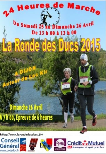  La Ronde Des Ducs -24 heures Le 25 et 26 Avril 2015 à Dijon Dijon_10