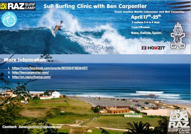 SuP Surfing Clinic en Galice avec Ben Carpentier 11070110
