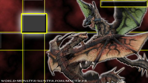 Fonds d'Ecran PSP Monster Hunter by Zenaku Fond_p10