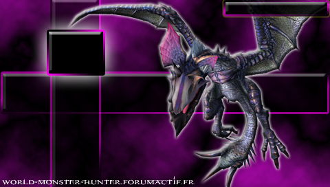 Fonds d'Ecran PSP Monster Hunter by Zenaku Fond_p11