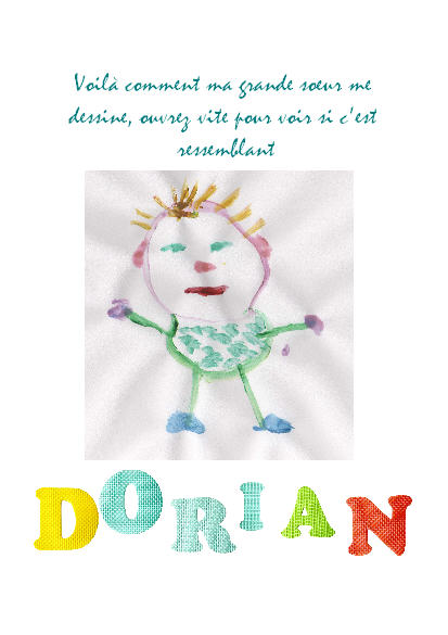Faire-part naissance Dorian Faire-10