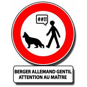 où acheter une plaque attention au chien originale ?  12953310