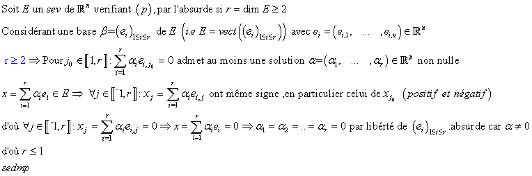 sev de IR^n Collex10