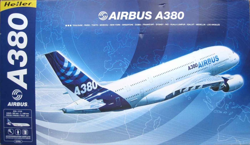 Coffret AIRBUS A380 1/125ème Réf 52904 A380_010