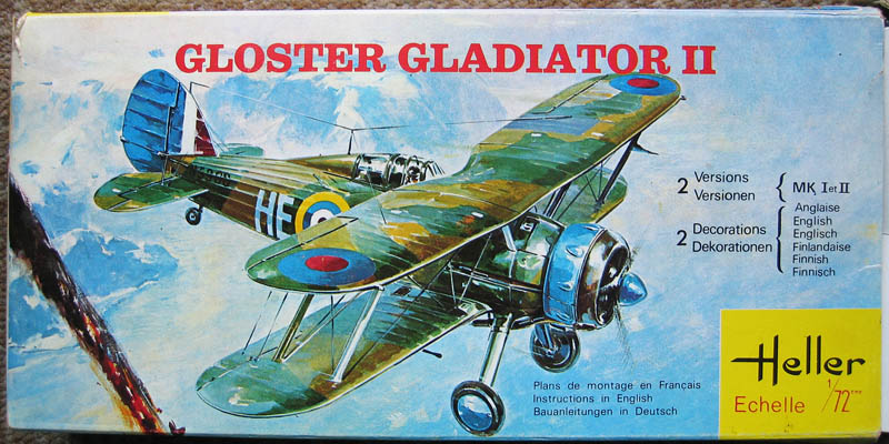 GLOSTER GLADIATEUR Mk I / Mk II 1/72ème Réf 153 Gladia10