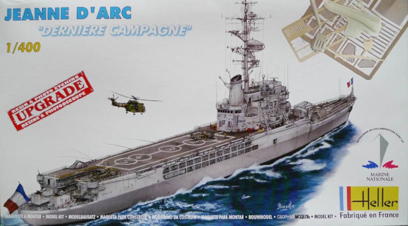 Croiseur porte-Hélicoptères R97 JEANNE D ARC 1/400ème Réf UPGRADE 81030 Jeanne10