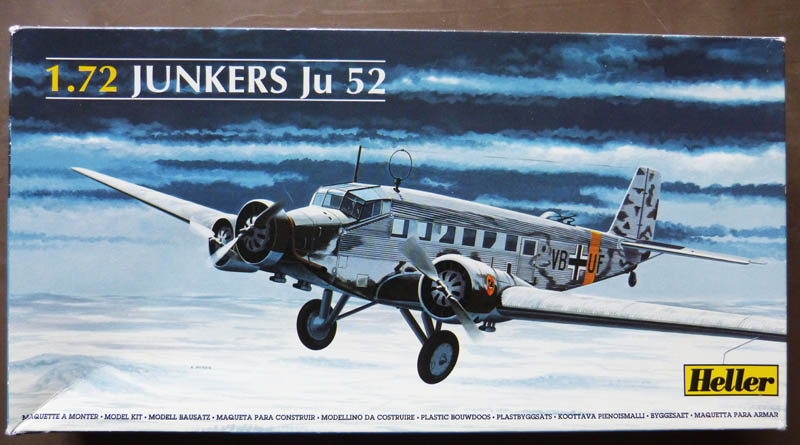 JUNKERS Ju 52 1/72ème Réf 80380 Ju5210