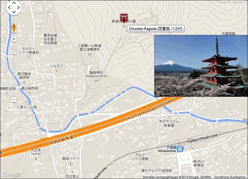 15-21- CHÛBU (KANAZAWA - Chureito Pagoda  Fujiyoshida - MATSUMOTO - NAGANO - TAKAYAMA)  Churei10